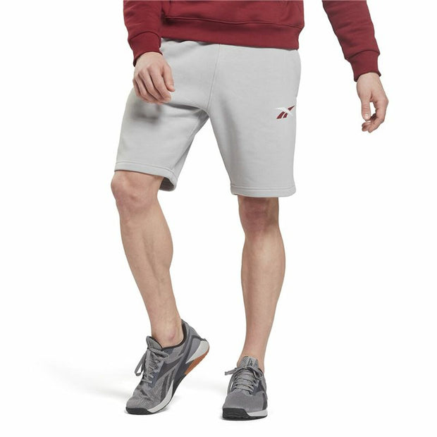 Sport Shorts Reebok Essentials French Terry Grau