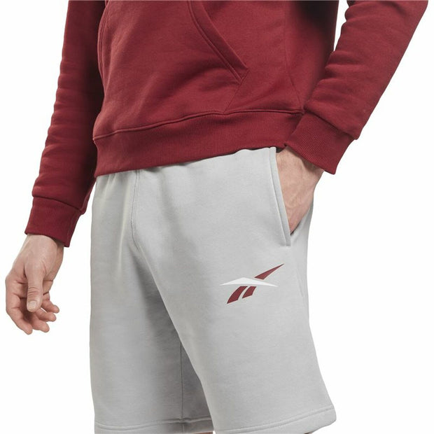 Sport Shorts Reebok Essentials French Terry Grau