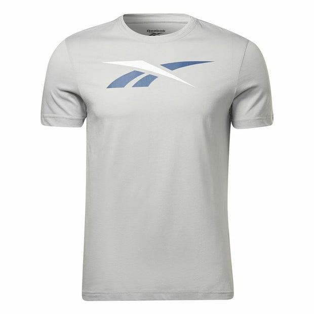 Herren Kurzarm-T-Shirt Reebok Identity Big Logo Grau
