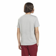 Herren Kurzarm-T-Shirt Reebok Identity Big Logo Grau