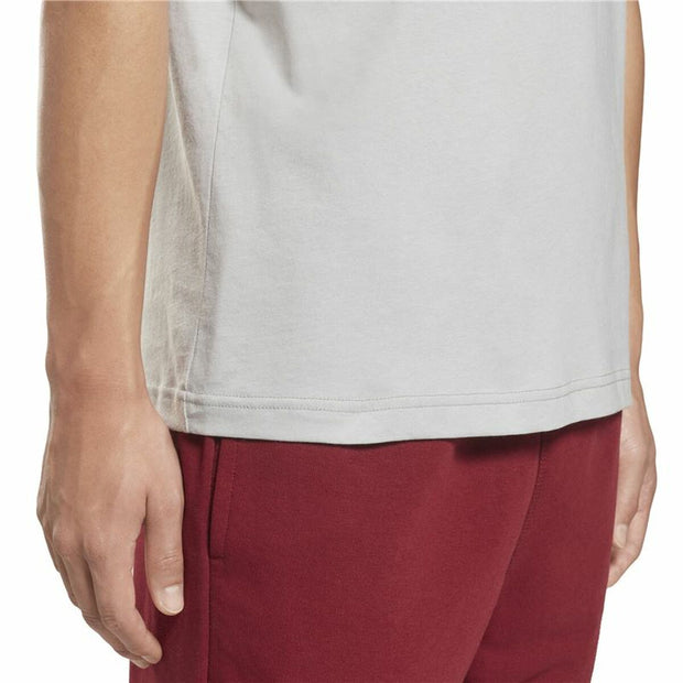 Herren Kurzarm-T-Shirt Reebok Identity Big Logo Grau