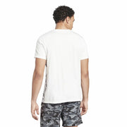 Herren Kurzarm-T-Shirt Reebok Tape Weiß