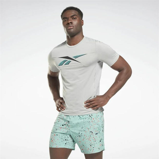 Herren Kurzarm-T-Shirt Reebok Activchill Graphic