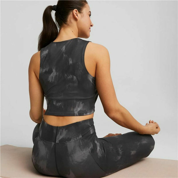 Sporttop für Frauen Puma Studio Schwarz