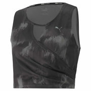 Sporttop für Frauen Puma Studio Schwarz