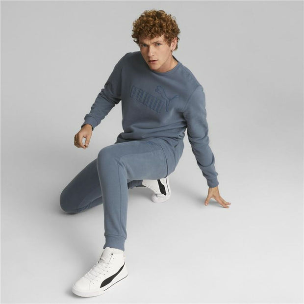 Lange Sporthose Puma Elevated Hellblau Herren