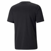 Herren Kurzarm-T-Shirt Puma Fit Schwarz