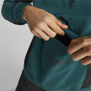Herren Sweater ohne Kapuze Puma Fit Woven Training grün