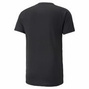 Herren Kurzarm-T-Shirt Puma Evostripe Schwarz