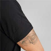 Herren Kurzarm-T-Shirt Puma Evostripe Schwarz