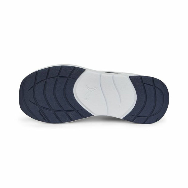 Sports Shoes for Kids Puma Evolve Run Mesh Navy Blue