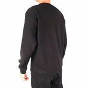 Herren Sweater ohne Kapuze Puma Repeat Graphic Crew Schwarz