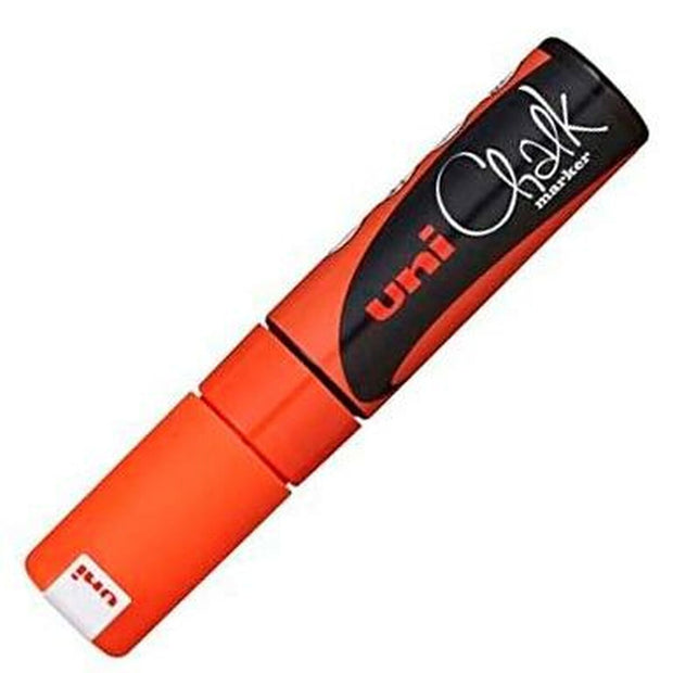 Liquid chalk marker Uni-Ball PWE-8K Fluor Orange 6 Units