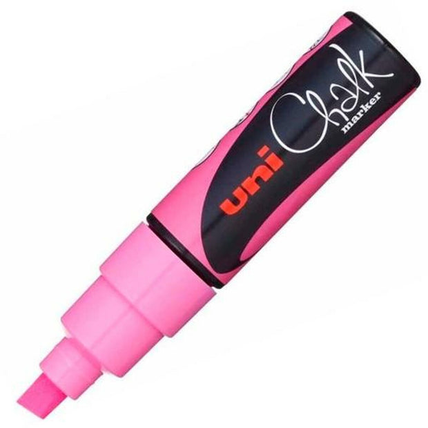 Liquid chalk marker Uni-Ball PWE-8K Fluor Pink 6 Units