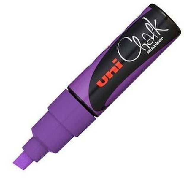 Liquid chalk marker Uni-Ball PWE-8K Violet 6 Units