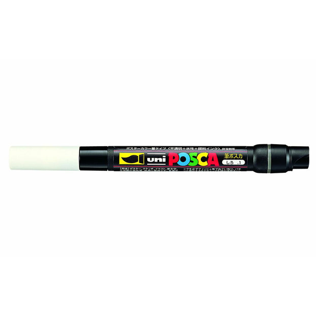 felt-tip pens POSCA PCF-350 White 5 Units