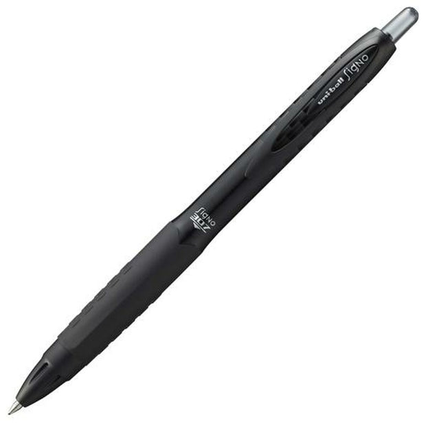 Liquid ink ballpoint pen Uni-Ball Rollerball Signo UMN-207F Black 12 Units