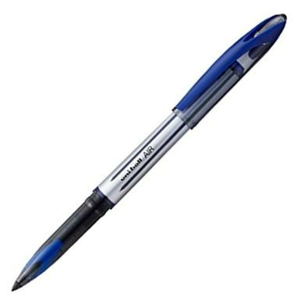 Liquid ink ballpoint pen Uni-Ball Air Micro UBA-188-M Blue 12 Units