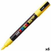 Marker POSCA PC-3M Yellow 6 Units