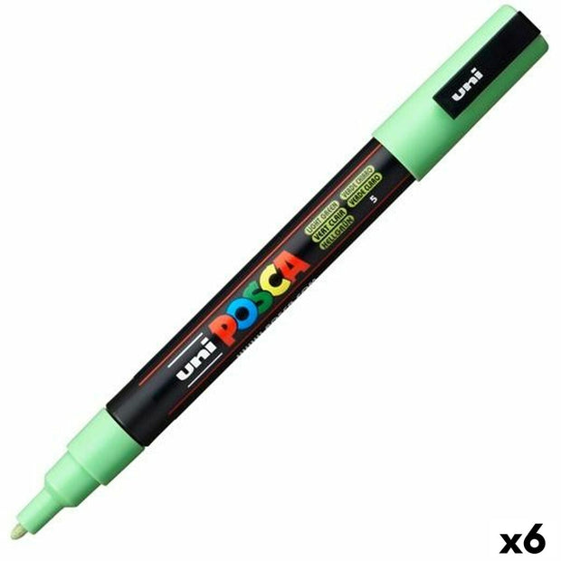 Marker POSCA PC-3M 6 Units Light Green