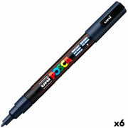 Marker POSCA PC-3M Navy Blue 6 Units