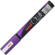 Liquid chalk marker Uni-Ball PWE-5M Fluor Violet (6 Units)