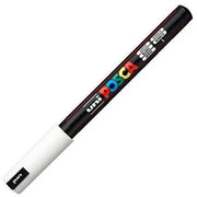 felt-tip pens POSCA PC-1MR White 6 Units