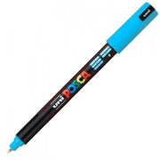 felt-tip pens POSCA PC-1MR Light Blue 6 Units