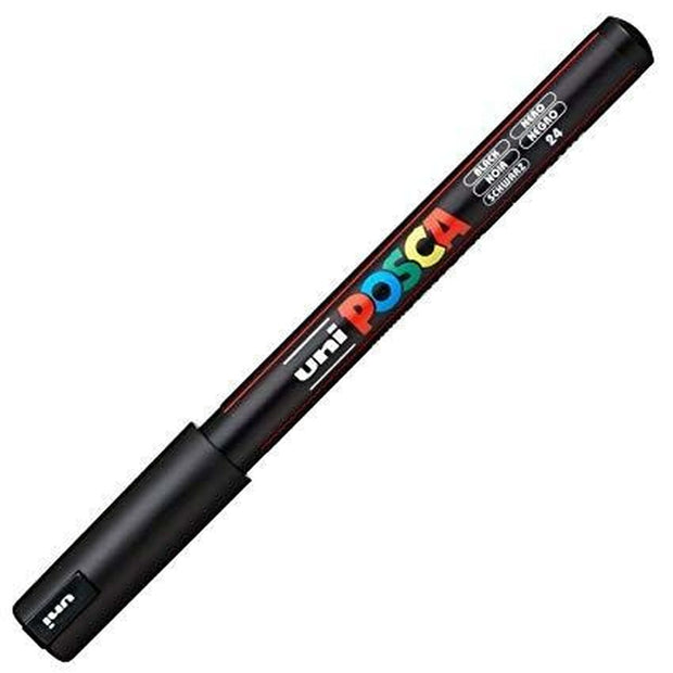 Marker pen/felt-tip pen POSCA PC-1MR Black (6 Units)