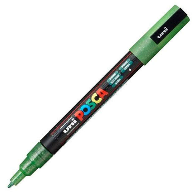 Marker POSCA PC-3ML Glitter Green 6 Units