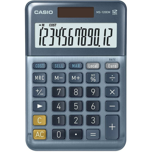 Calculator Casio MS-120EM Blue