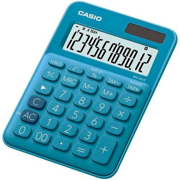 Calculator Casio MS-20UC Blue (2,3 x 10,5 x 14,95 cm)