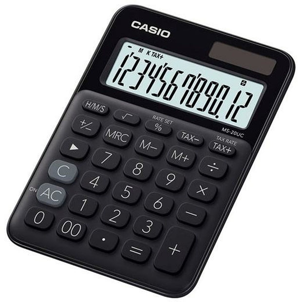 Calculator Casio MS-20UC Black (2,3 x 10,5 x 14,95 cm)