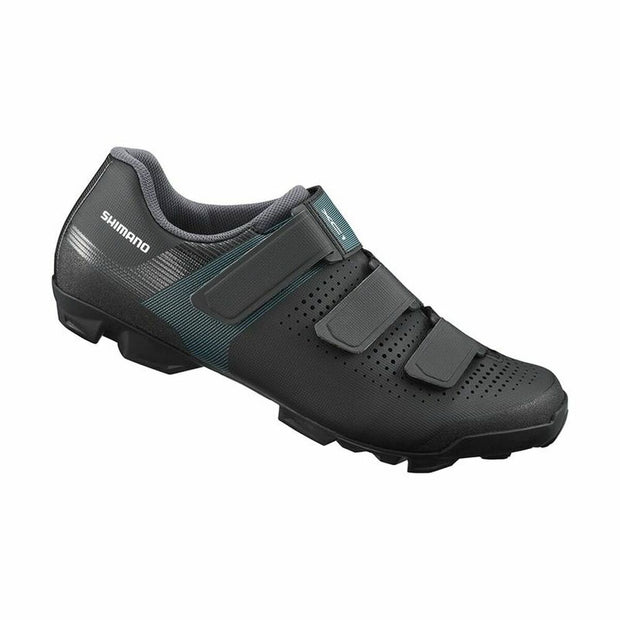 Radfahren Schuhe Shimano MTB XC100 Damen Schwarz