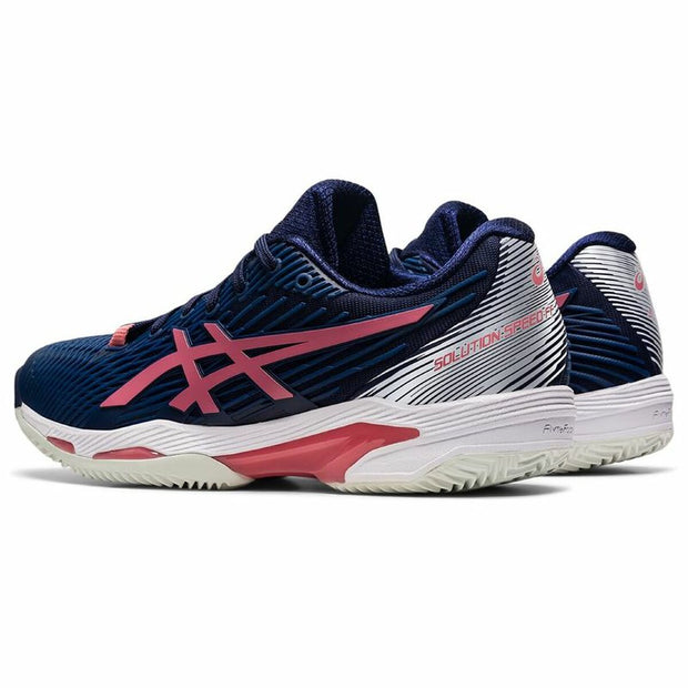 Tennisschuhe für Frauen Asics Solution Speed FF 2 Dunkelblau
