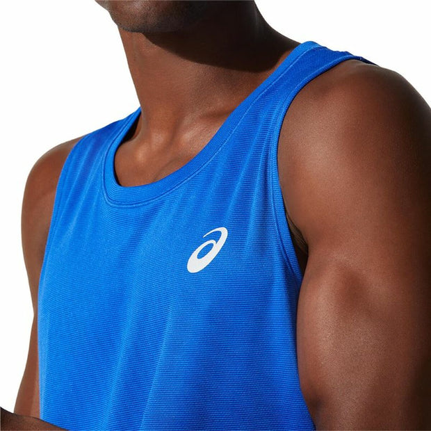 Tanktop Mann Asics Core Singlet Blau