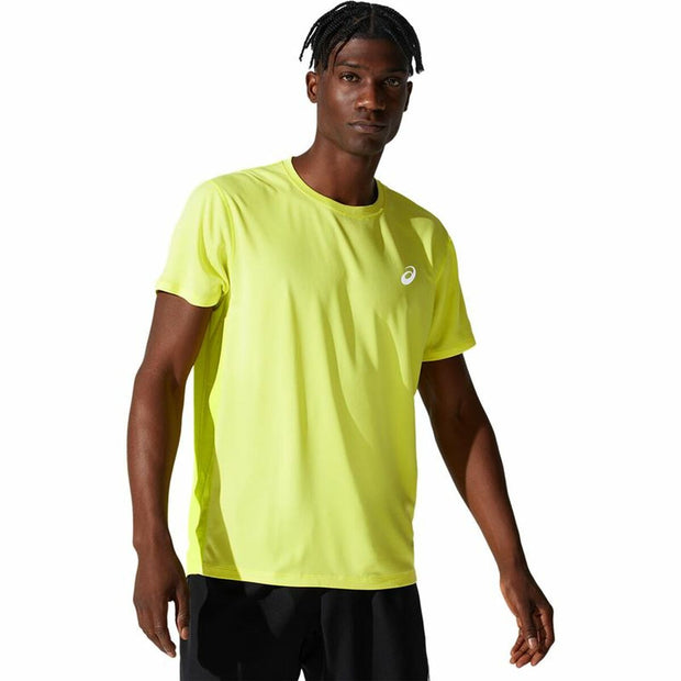 Kurzärmliges Sport T-Shirt Asics Core SS Gelb