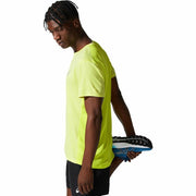 Kurzärmliges Sport T-Shirt Asics Core SS Gelb