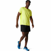 Kurzärmliges Sport T-Shirt Asics Core SS Gelb