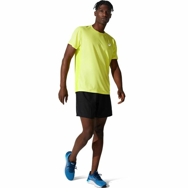 Kurzärmliges Sport T-Shirt Asics Core SS Gelb