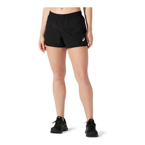 Sport Shorts Asics 4IN Damen Schwarz