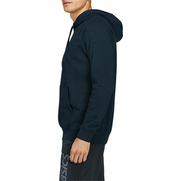 Herren Sweater mit Kapuze Asics Big Oth M Dunkelblau