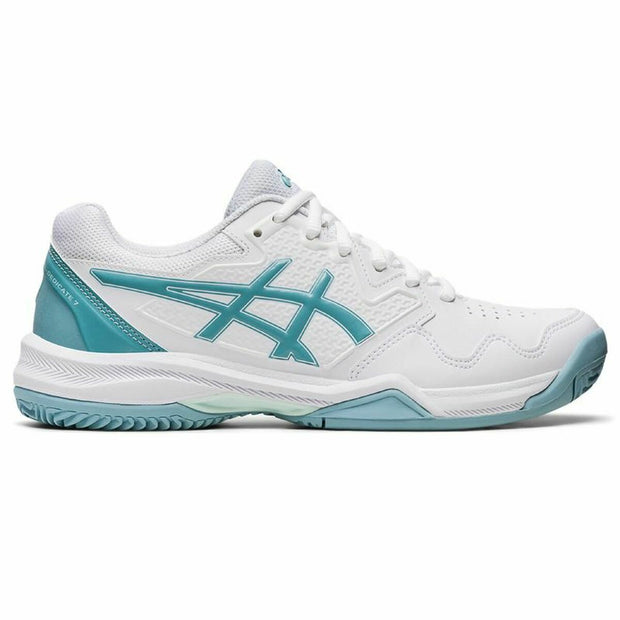 Padel-Sportschuhe für Erwachsene Asics  Gel-Dedicate 7 Clay 42179 Weiß