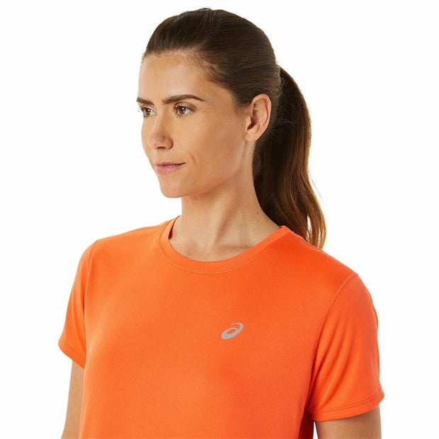 Damen Kurzarm-T-Shirt Asics Core Orange