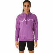 Damen Sweater mit Kapuze Asics Big Oth Lila