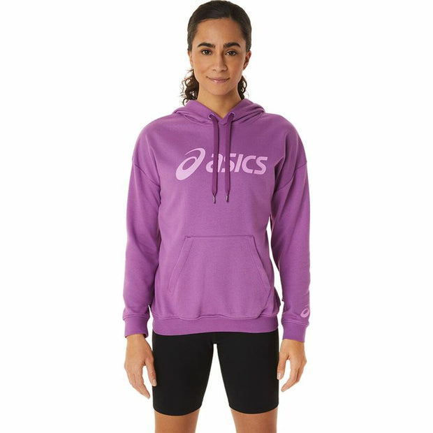Damen Sweater mit Kapuze Asics Big Oth Lila