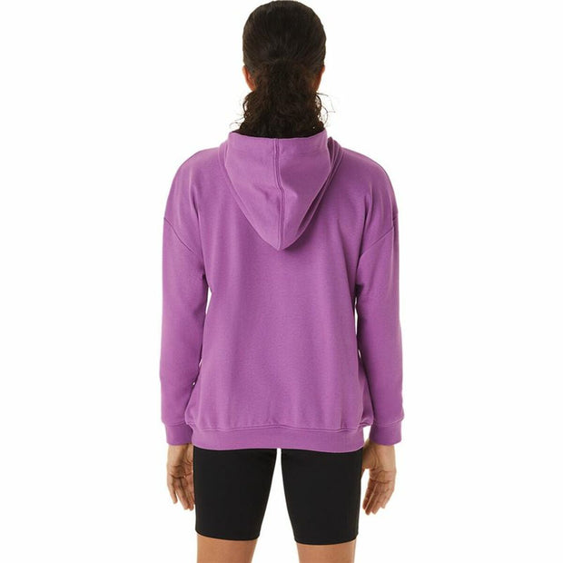 Damen Sweater mit Kapuze Asics Big Oth Lila