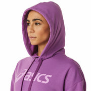 Damen Sweater mit Kapuze Asics Big Oth Lila