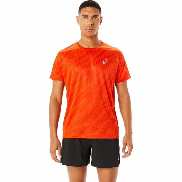 T-Shirt Asics Core All Over Print Orange