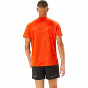 T-Shirt Asics Core All Over Print Orange